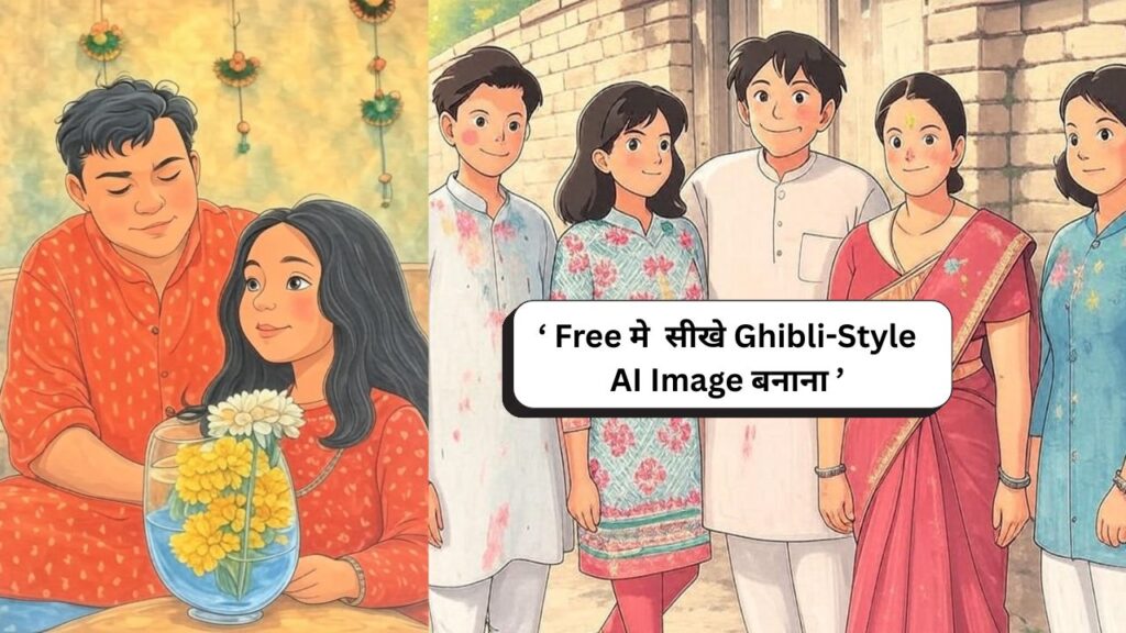 ‘ Free मे सीखे Ghibli-Style AI Image बनाना ’