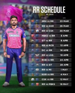 RR Schedule 