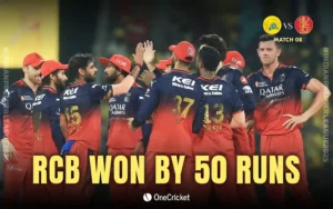 rcb won by 50 runs