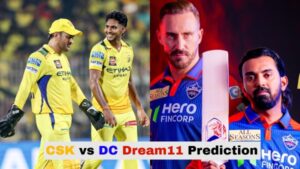 CSK vs Dc