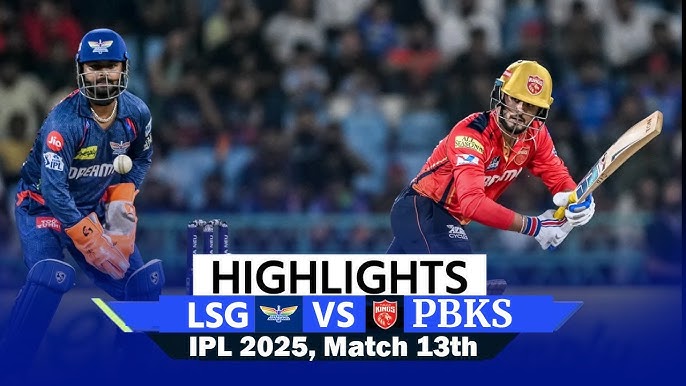 LSG vs PBKS highlights