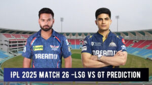 LSG vs GT Dream11 Prediction